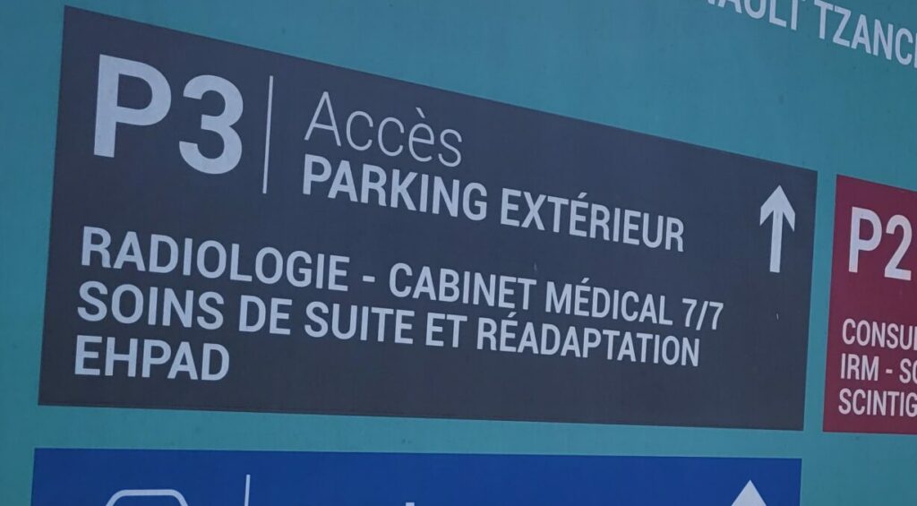 P3 parking extérieur